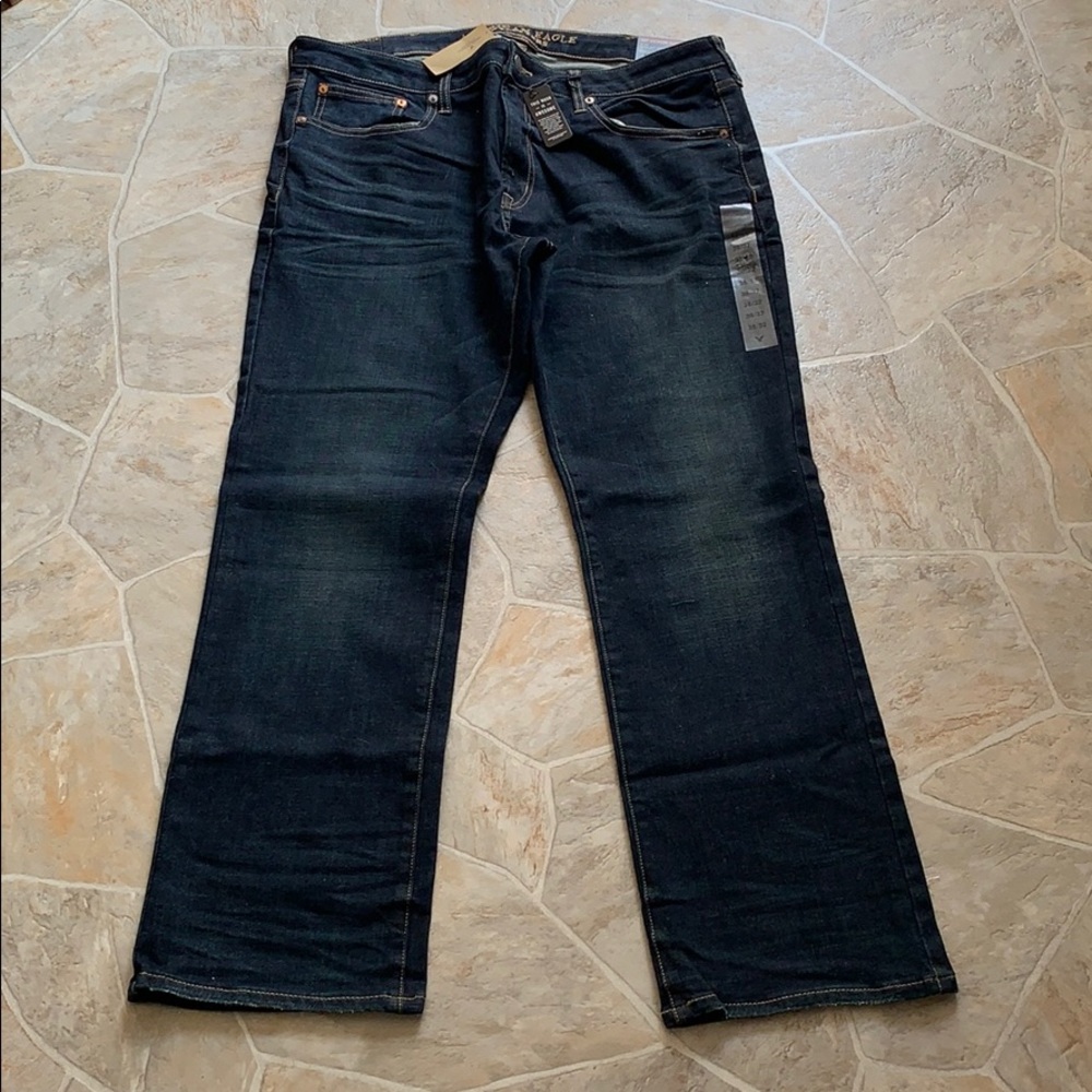 American Eagle bootcut jeans size 38x32 NWT